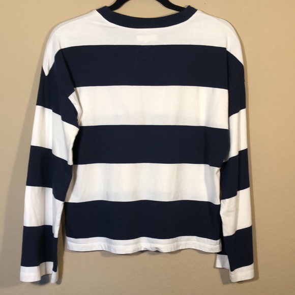 Madewell Pull-Over Striped Sweater - Picture 3 of 3